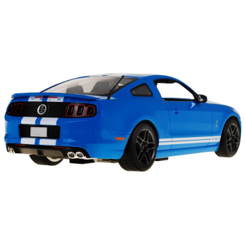 Ford Shelby Mustang GT500 niebieski RASTAR model 1:14 Zdalnie sterowane auto + pilot